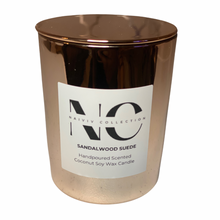 Load image into Gallery viewer, Paris Rose Gold Candles