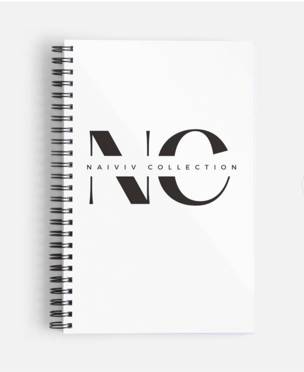 Naiviv Collection Signature- Blank Spiral Notebook